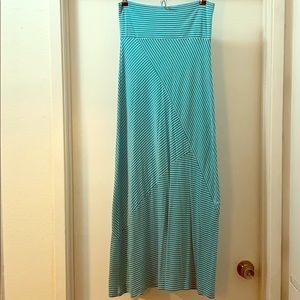 Maxi skirt- 2 ways. Mint color.